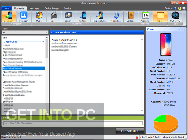 iDevice Manager Pro Edition 2019 Offline Installer Download-GetintoPC.com