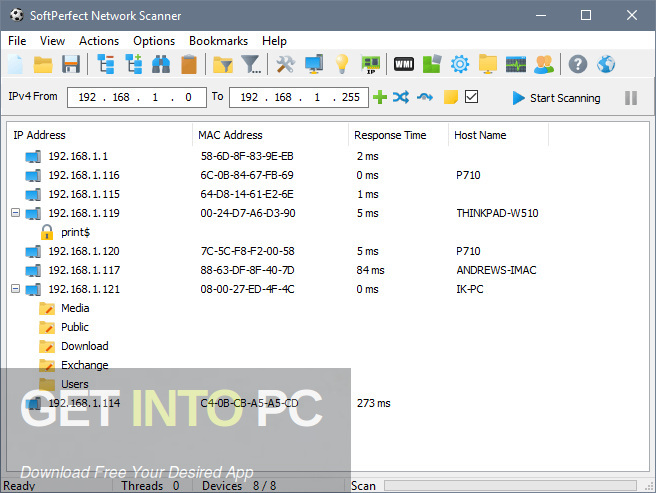 SoftPerfect Network Scanner Latest Version Download-GetintoPC.com