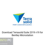 Download Terrasolid Suite 2019 for Bentley Microstation