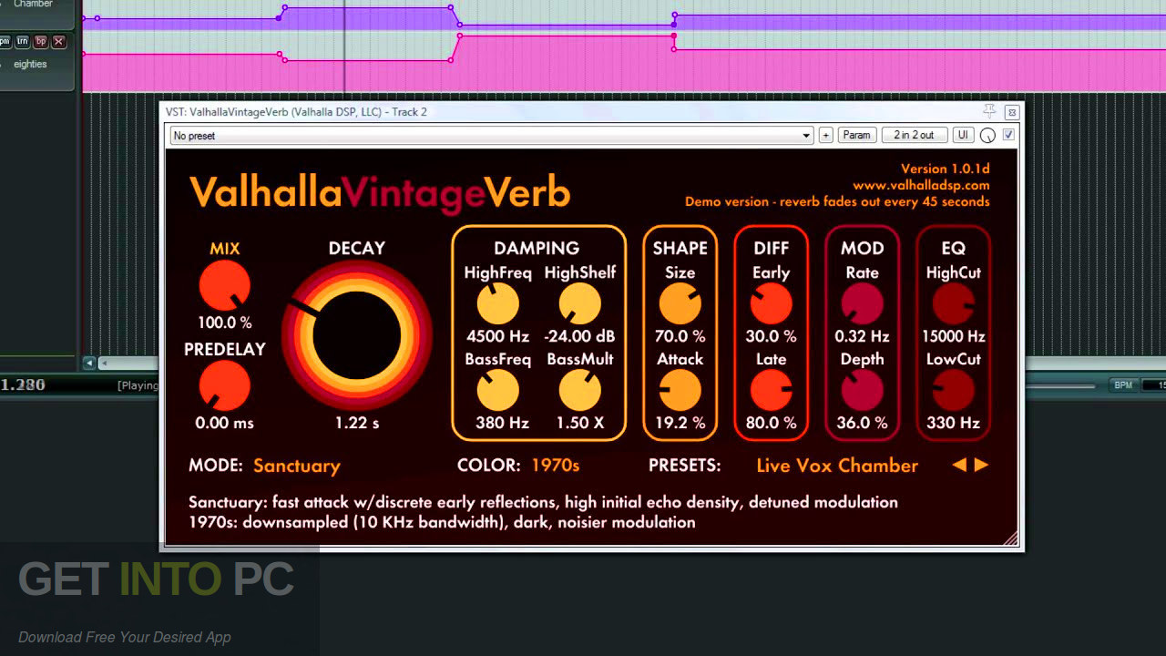 ValhallaDSP - Valhalla VintageVerb VST Latest Version Download-GetintoPC.com