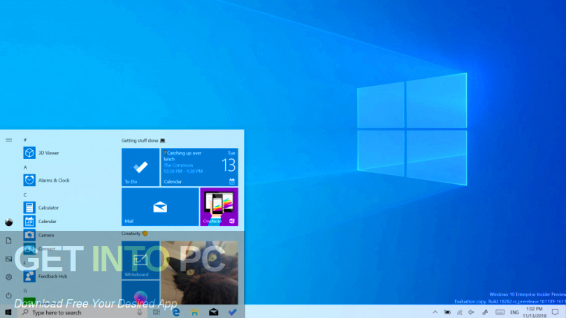 Windows 10 Enterprise 1903 Update June 2019 Offline Installer Download-GetintoPC.com