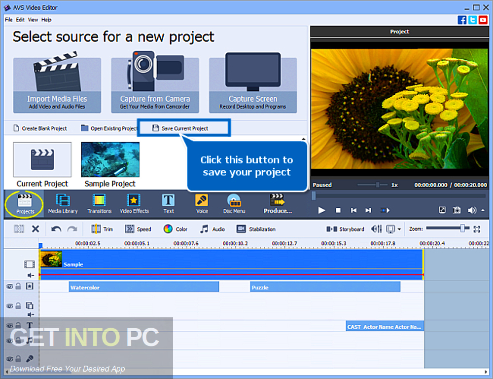 AVS Video Editor 2019 Latest Version Download-GetintoPC.com