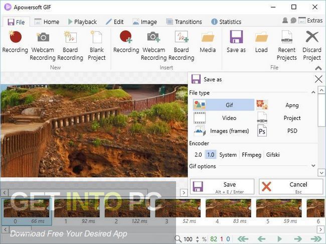 Apowersoft GIF Pro 2019 Direct Link Download-GetintoPC.com