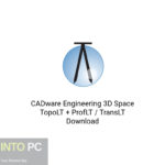 CADware Engineering 3D Space TopoLT + ProfLT / TransLT Download