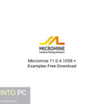 Micromine 11.0.4.1058 + Examples Free Download