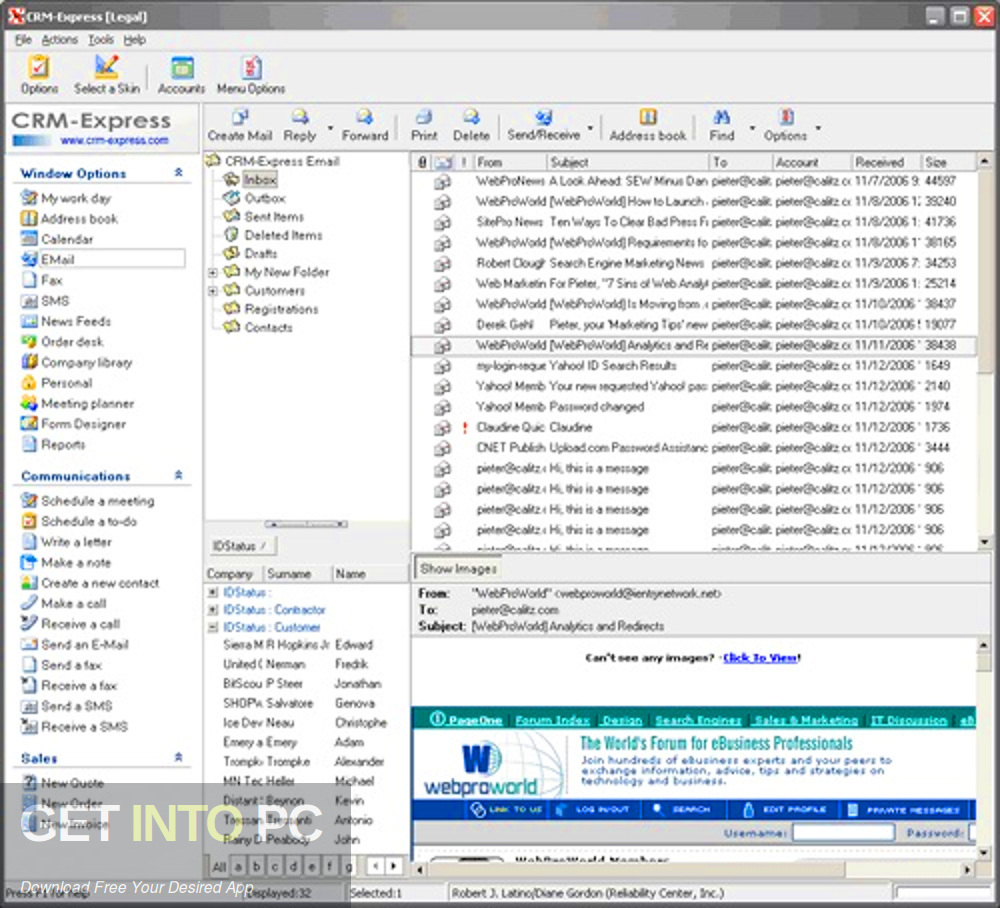 PGCSoft CRM Express Professional v2015 Offline Installer Download-GetintoPC.com