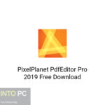 PixelPlanet PdfEditor Pro 2019 Free Download