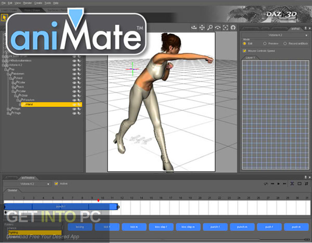 aniMate plugin for DAZ Studio Offline Installer Download-GetintoPC.com