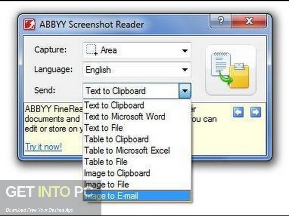 ABBYY Screenshot Reader Latest Version Download-GetintoPC.com
