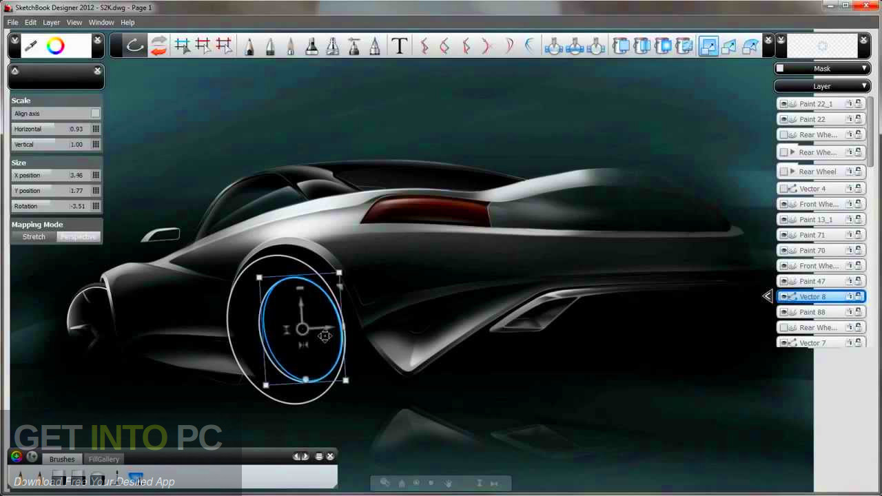 Autodesk Sketchbook Designer 2011 Direct Link Download-GetintoPC.com