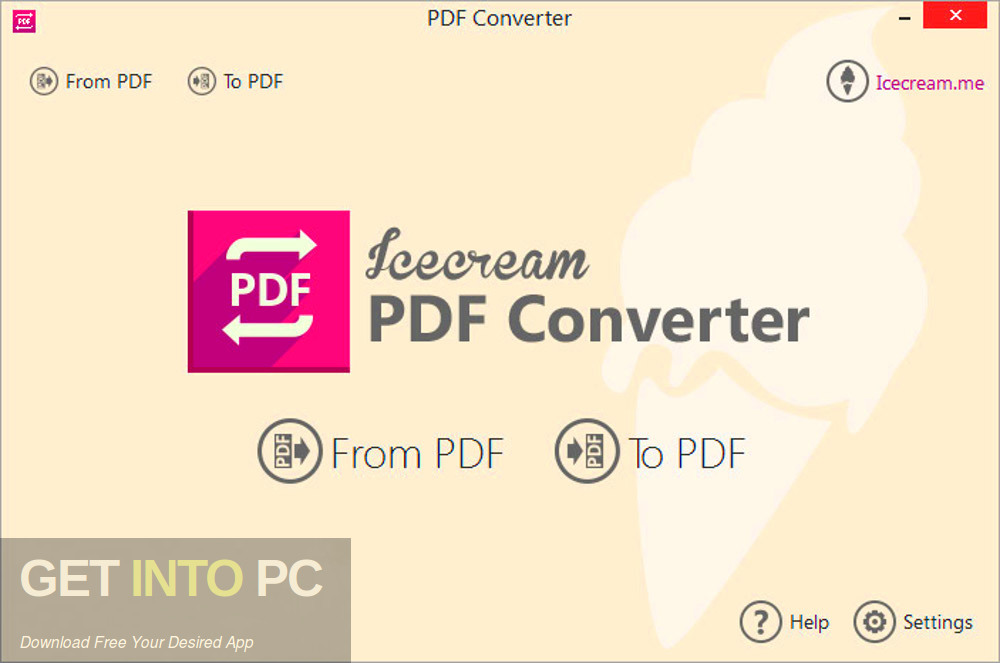 Icecream PDF Converter Pro 2019 Free Download-GetintoPC.com