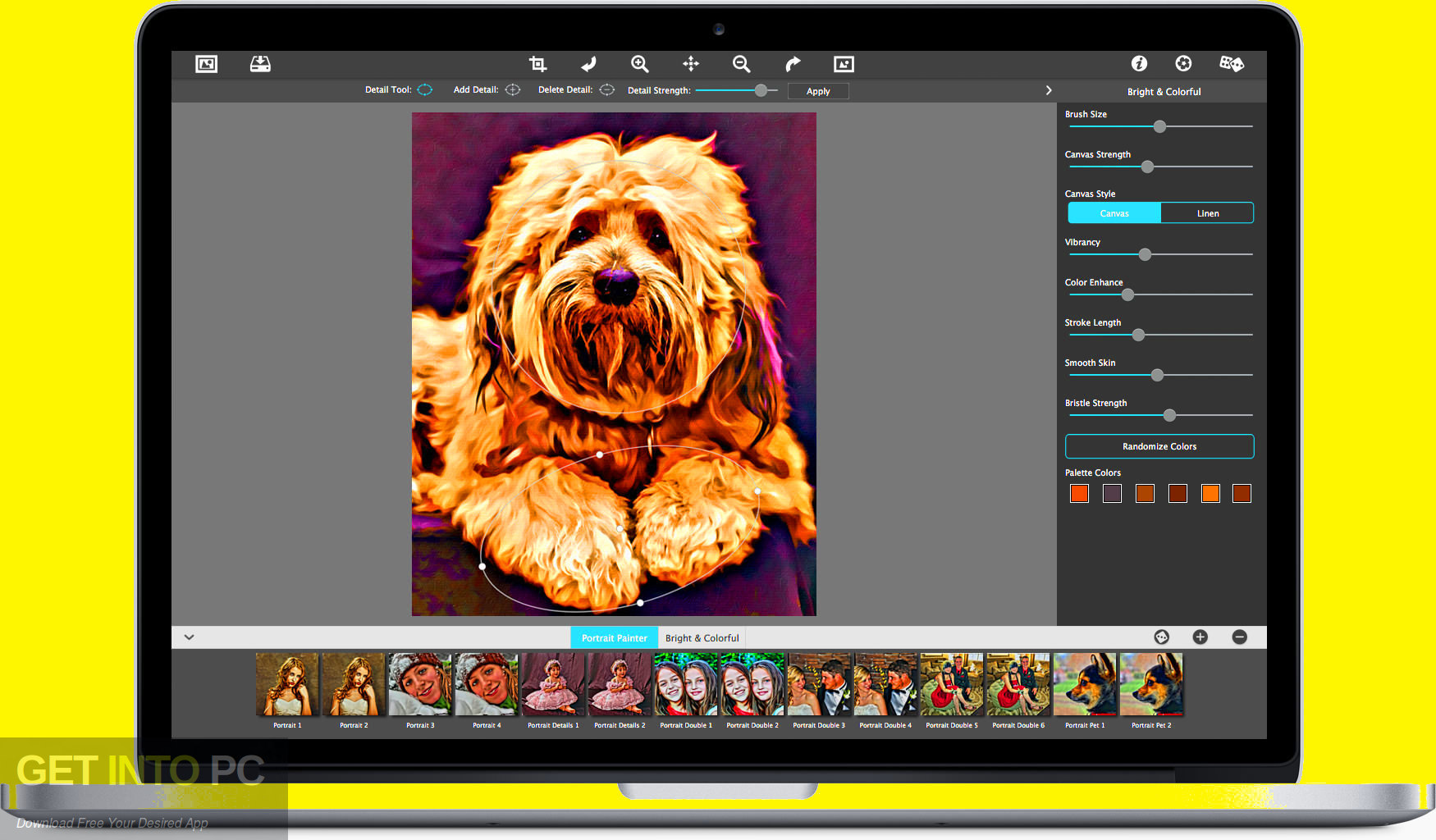 JixiPix Portrait Painter Pro Offline Installer Download-GetintoPC.com
