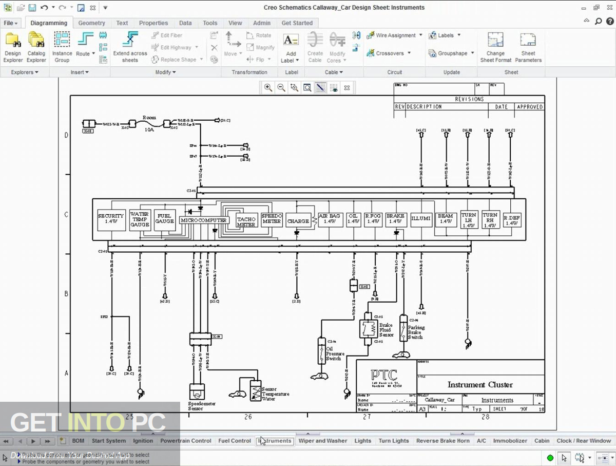 PTC Creo Schematics 2.0 M020 2013 Offline Installer Download-GetintoPC.com