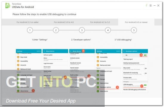 Tenorshare UltData for Android Offline Installer Download-GetintoPC.com