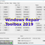 Windows Repair Toolbox 2019 Free Download