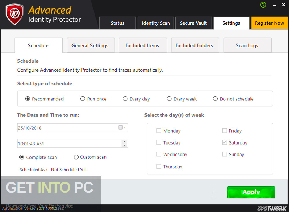 Advanced Identity Protector Direct Link Download-GetintoPC.com