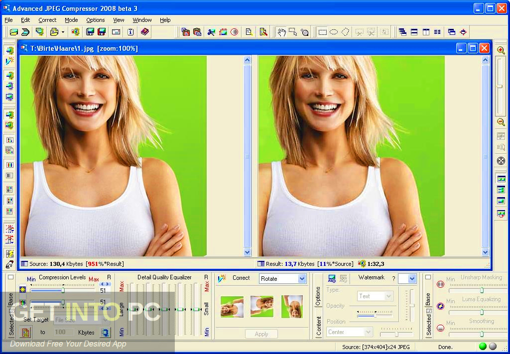 Advanced JPEG Compressor Offline Installer Download-GetintoPC.com