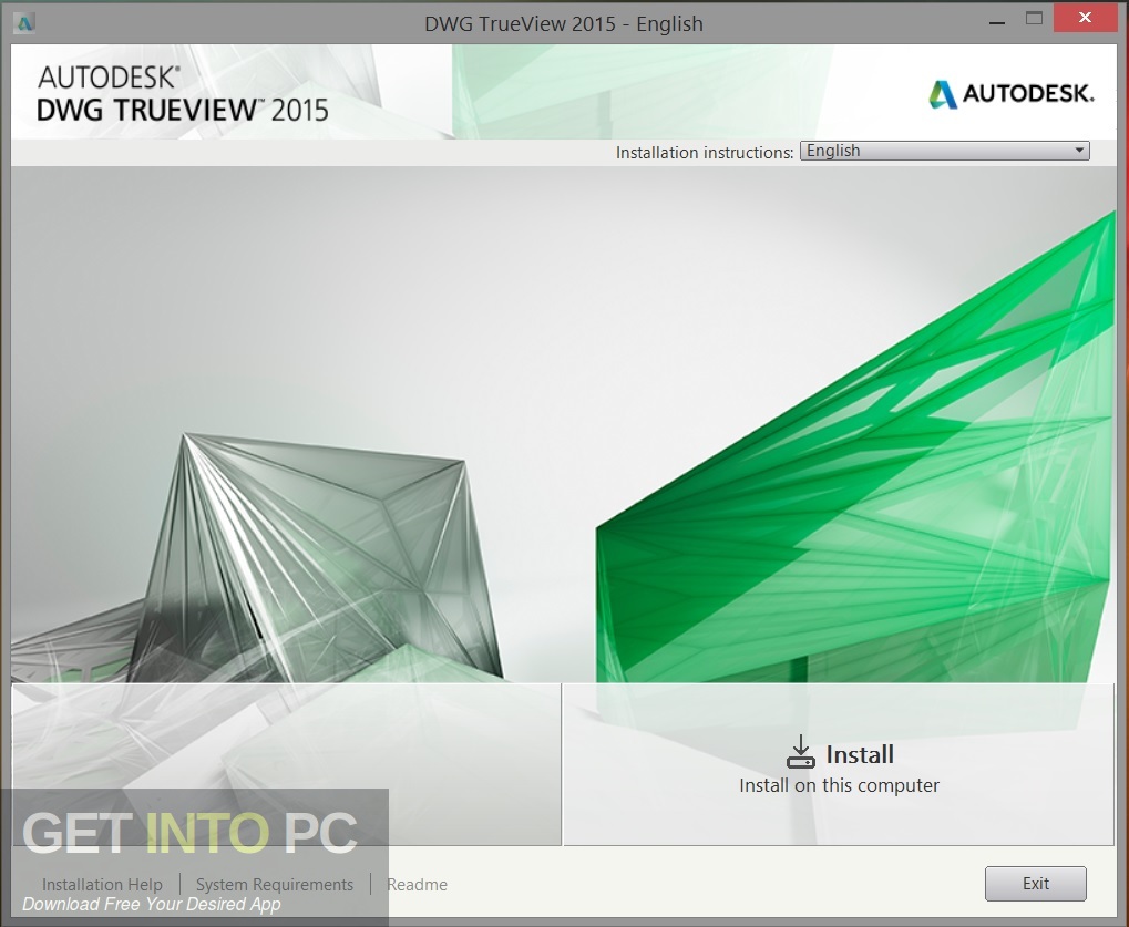 Autodesk DWG TrueView 2015 Free Download-GetintoPC.com