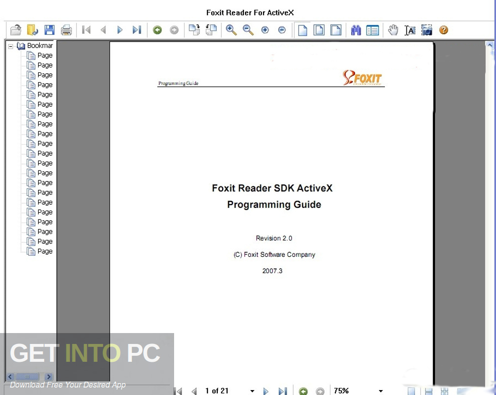Foxit PDF Viewer for .NET SDK Offline Installer Download-GetintoPC.com