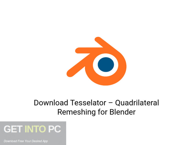 [PCソフト] Tesselator – Quadrilateral Remeshing for Blender