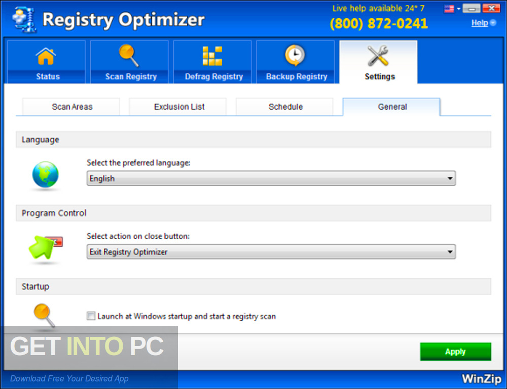 WinZip Registry Optimizer Offline Installer Download-GetintoPC.com