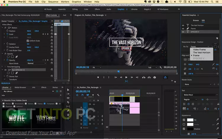 تحميل Adobe Premiere Pro CC 2020 مع كراك التفعيل 3