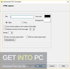 Advanced CSV Converter Direct Link Download-GetintoPC.com