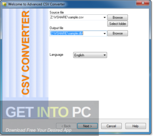 Advanced CSV Converter Free Download-GetintoPC.com