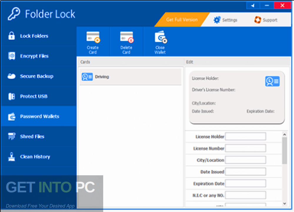 Folder Protect 2019 Offline Installer Download-GetintoPC.com