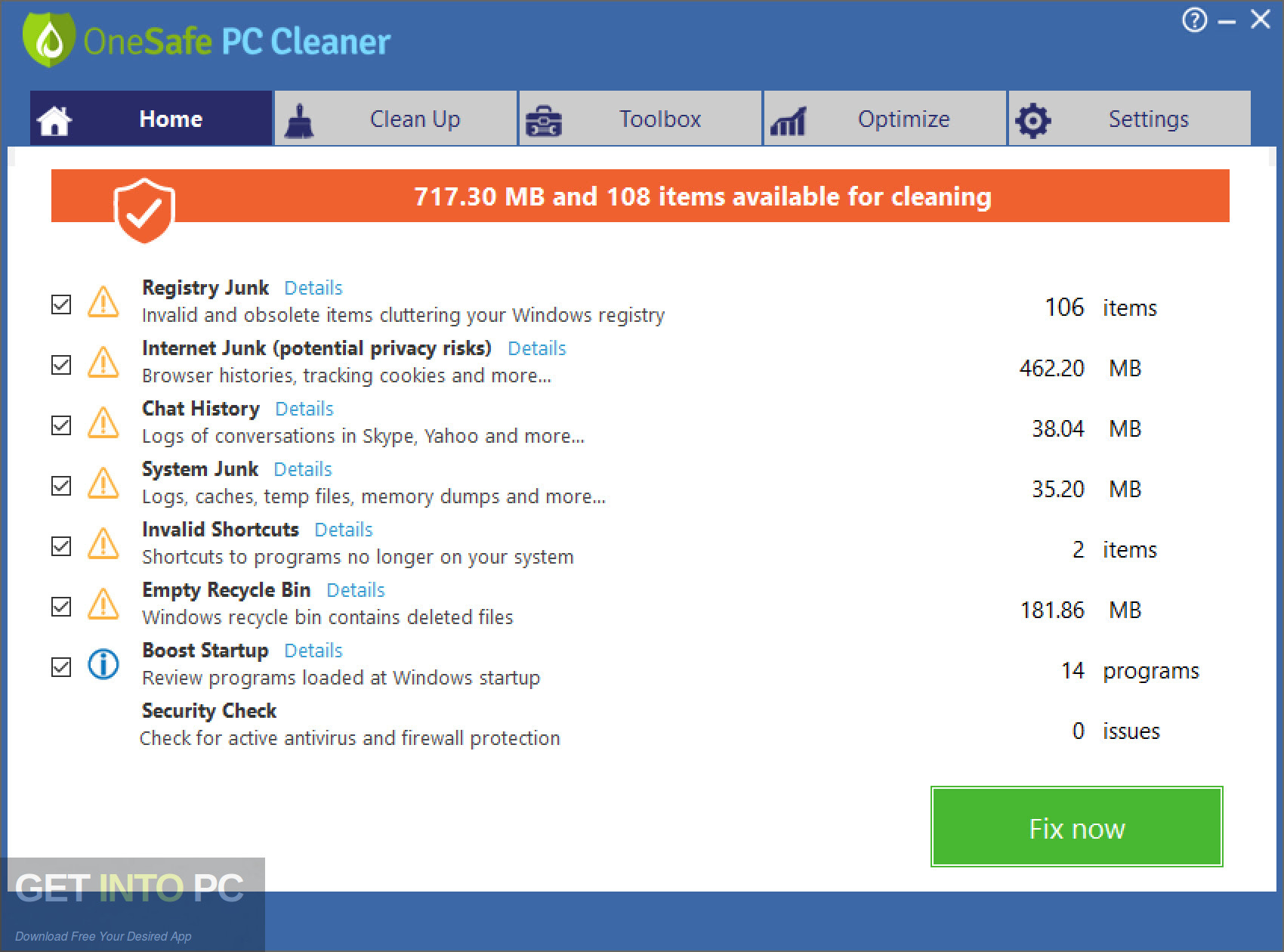 OneSafe PC Cleaner Pro 2020 Offline Installer Download