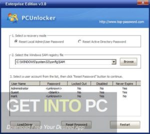 PCUnlocker Direct Link Download-GetintoPC.com