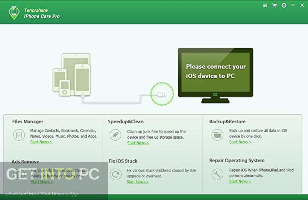 Tenorshare iCareFone Offline Installer Download-GetintoPC.com