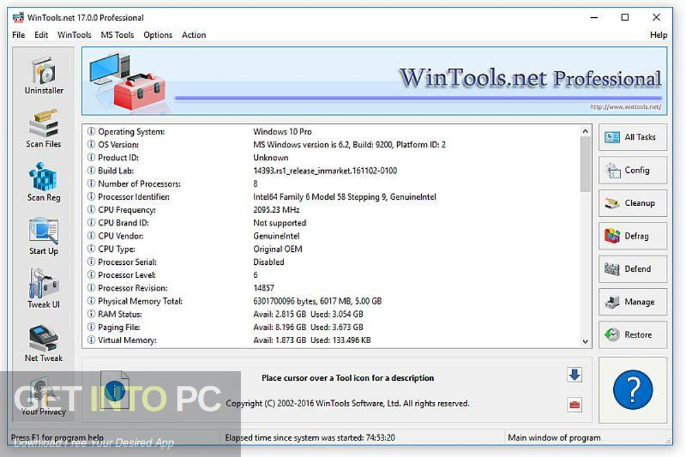 WinTools net Professional Offline Installer Download-GetintoPC.com