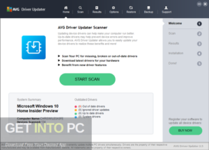 AVG Driver Updater 2019 Free Download-GetintoPC.com
