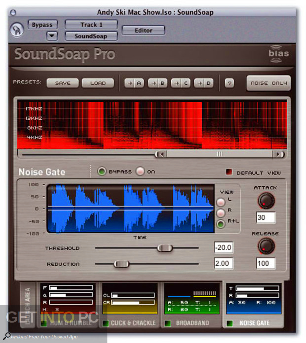 BIAS - SoundSoap PRO VST Offline Installer Download-GetintoPC.com