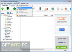 Download Accelerator Plus Premium 10 Direct Link Download-GetintoPC.com