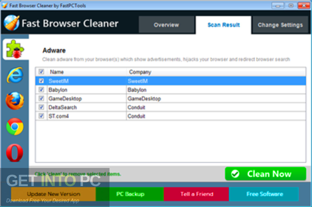 Fast Browser Cleaner Pro Latest Version Download-GetintoPC.com