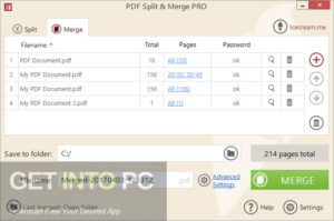 IceCream PDF Split & Merge Direct Link Download-GetintoPC.com