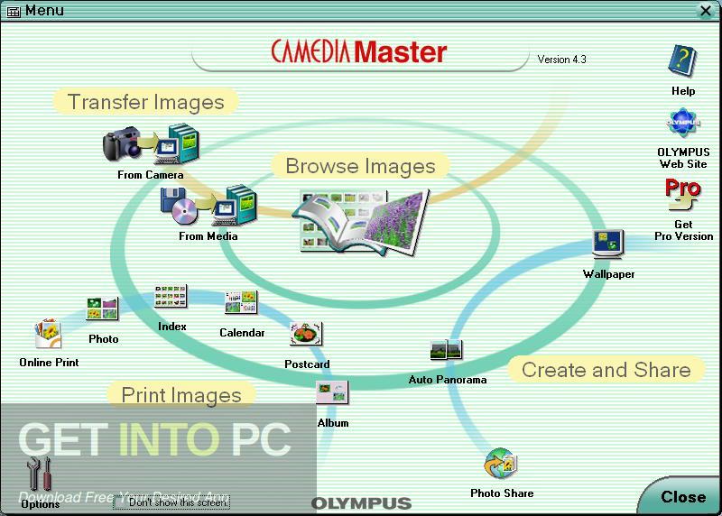 Olympus Camedia Master Pro Direct Link Download-GetintoPC.com