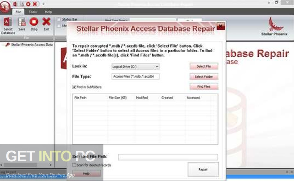 Stellar Repair for Access Offline Installer Download-GetintoPC.com
