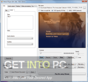 VisioForge Media Player SDK For Delphi Free Download-GetintoPC.com