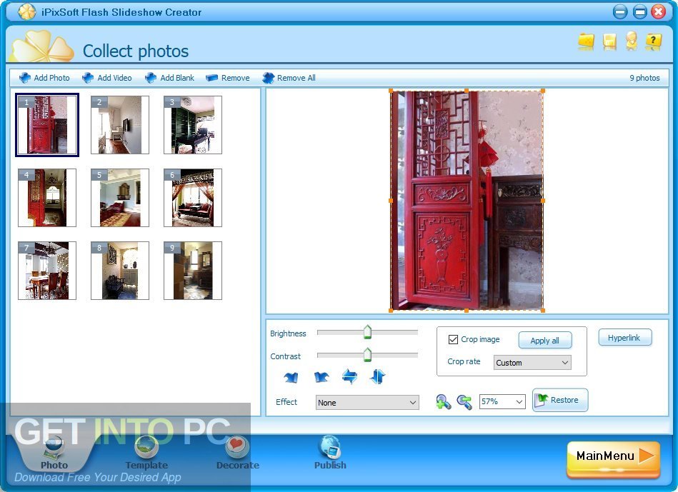 iPixSoft Flash Slideshow Creator Offline Installer Download-GetintoPC.com