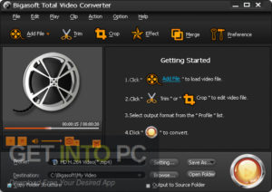 Bigasoft Total Video Converter Free Download-GetintoPC.com