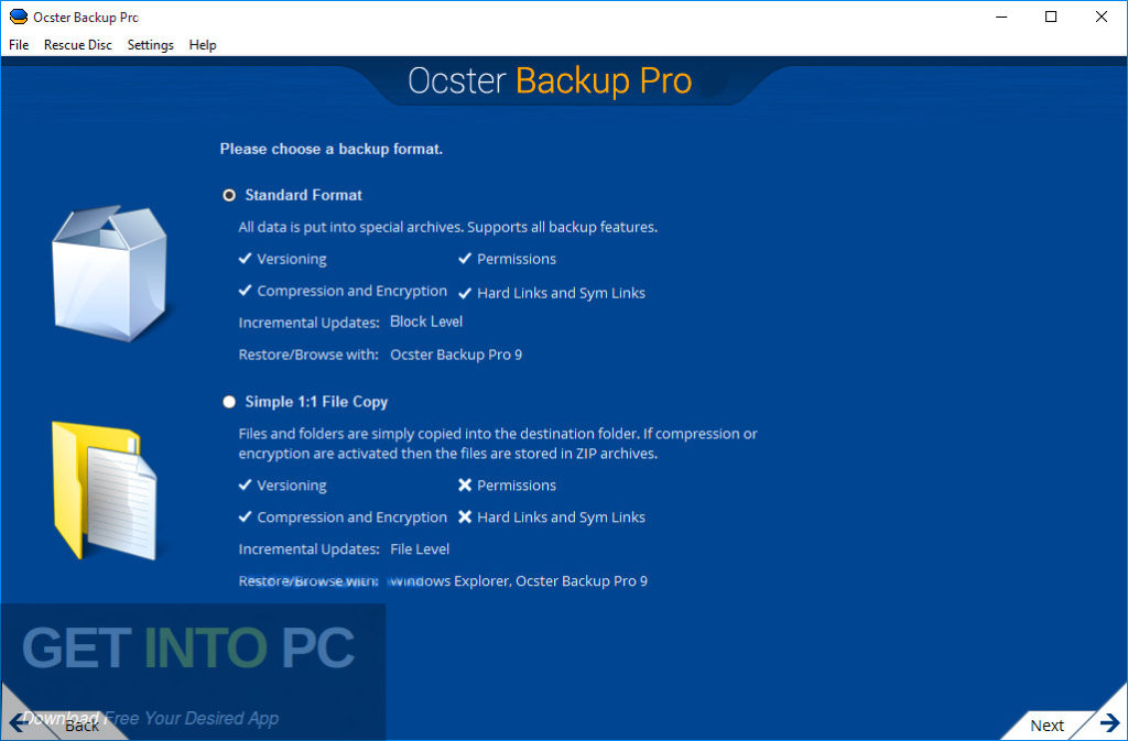 Ocster Backup Pro Direct Link Download-GetintoPC.com