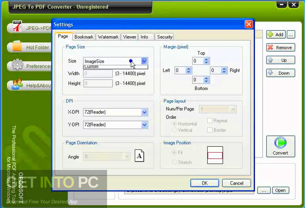 OpooSoft PDF To JPEG Converter Offline Installer Download-GetintoPC.com