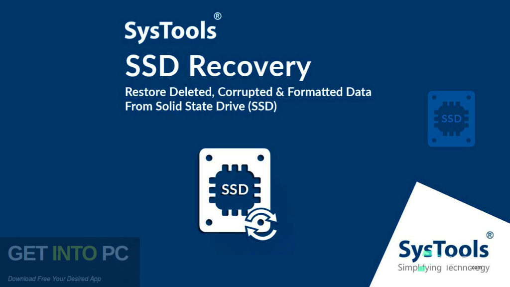 SysTools SSD Data Recovery Free Download-GetintoPC.com