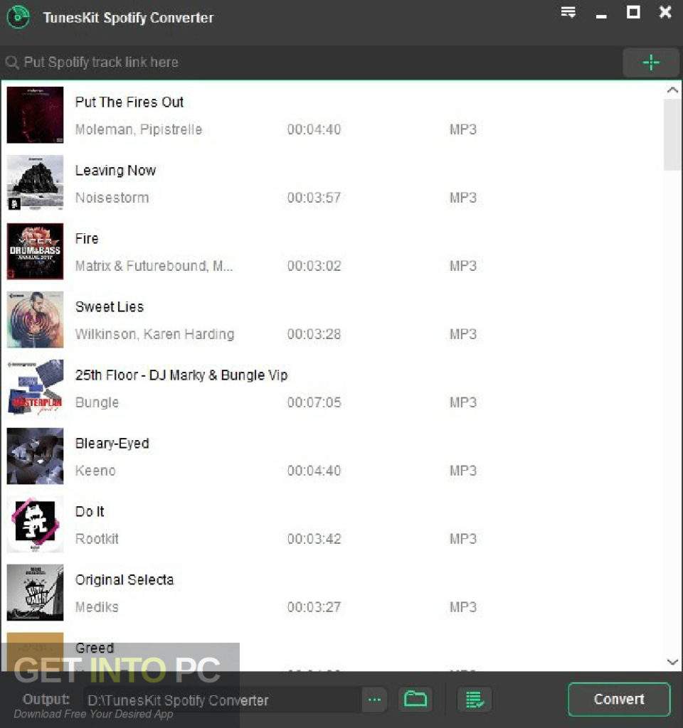 TunesKit Spotify Music Converter Direct Link Download-GetintoPC.com