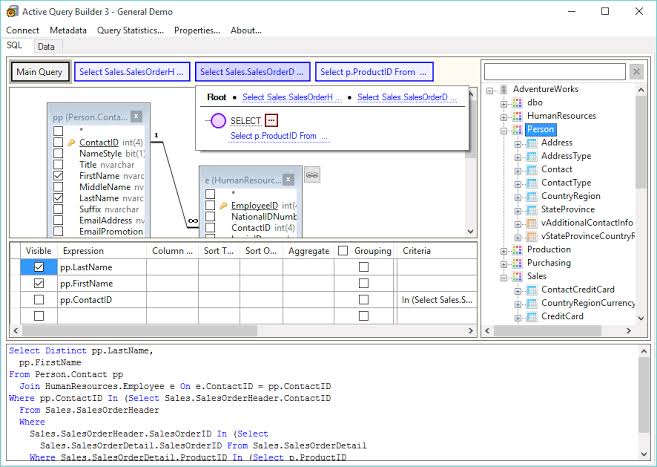 Active Query Builder .NET WinForms Edition Offline Installer Download