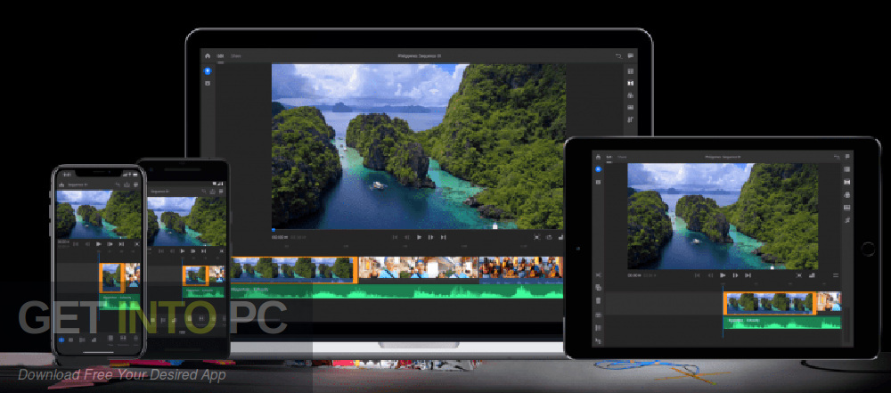 Adobe Premiere Rush CC 2020 Offline Installer Download-GetintoPC.com