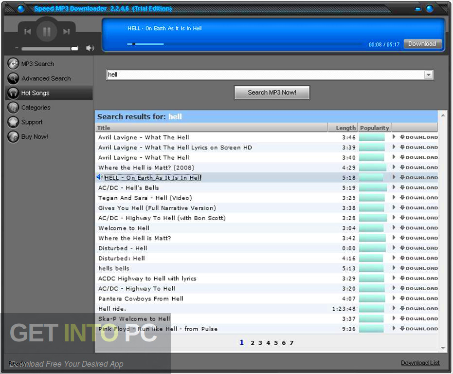 Speed MP3 Downloader Offline Installer Download-GetintoPC.com